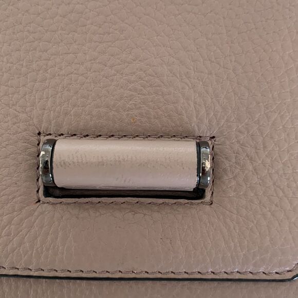 Mackage Zoey-C Leather Envelope clutch/crossbody with Gunmetal Chain Bag - Picture 4 of 12